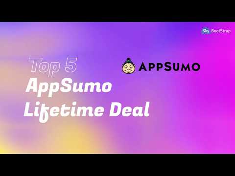 5 Best AppSumo Lifetime Deals | Lifetime Software deals | AppSumo Deals