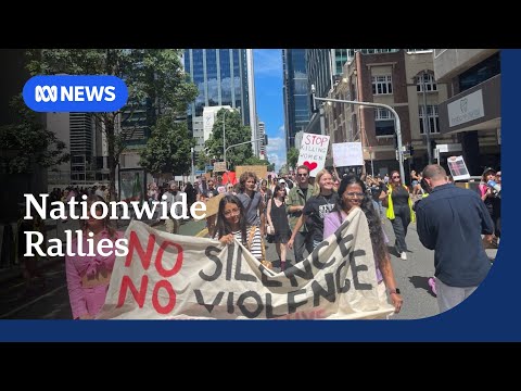 Rallies call for more government funding to end violence against women | ABC NEWS