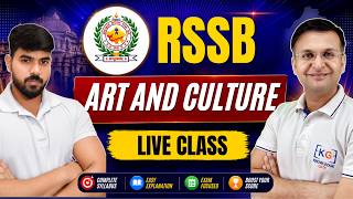 ✨RSSB - Rajasthan Art & Culture live class |  RSSB 2026 | LIVE on KnowledgeGate | ⏰ 12 :00 PM