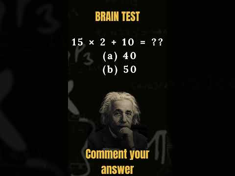 99% Fail This Simple Math. 🤯🧠 #ytshorts #iqtest #mathquiz #shorts  #maths