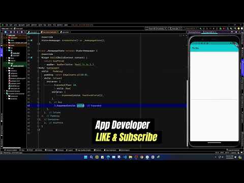 🌟 CREATE Your Dream Todo App with Flutter!  part-2🌟