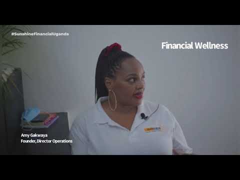 Financial Wellness - Sunshine #FinancialServices - Amy Gakwaya
