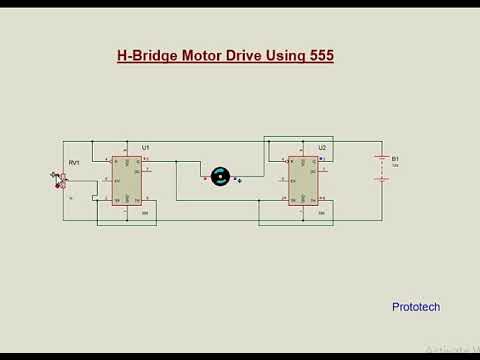 Hbridge: Proteus circuit simulation