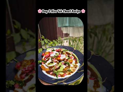 🌸Day 3/9 – Aloo Tuk Chaat🌸 #FastingRecipe #ChaatRecipe #NavratriVrat #VratSpecial #Navratri2025