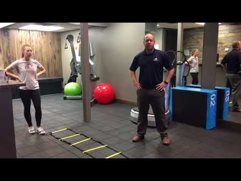 Dynamic Ankle Strengthening Exercise Using a Therapeutic Ladder | Pro Physio