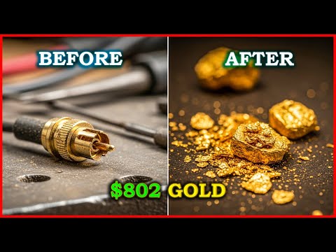 You Won’t Believe How Much Gold Is Hiding Inside These Electronic Pins!”