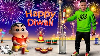 FRANKLIN & SHINCHAN Celebrate CRAZY DIWALI FIREWORKS in GTA 5!