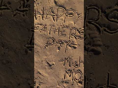 Happy Father's Day! #kids #song #fatherson #fathersday #dad #gift #love #beach #ocean