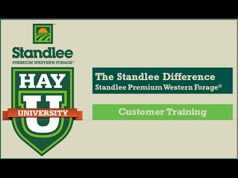 Standlee Premium Western Forage Hay University: The Standlee Difference