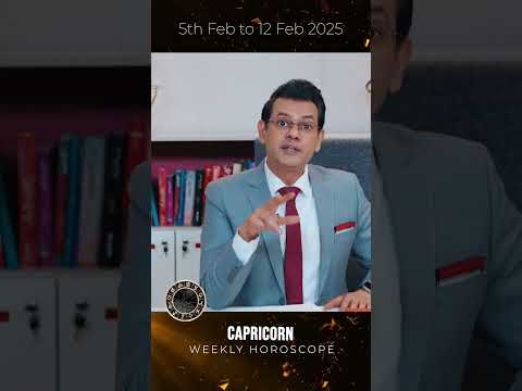 🌟Capricorn Weekly Horoscope (Feb5  - Feb 12, 2025) | Urdu Astrology