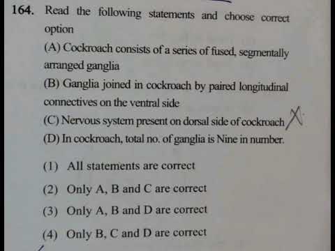🪳 “NEET loves Cockroach Biology… Do you? Solve this question and test your prep!”