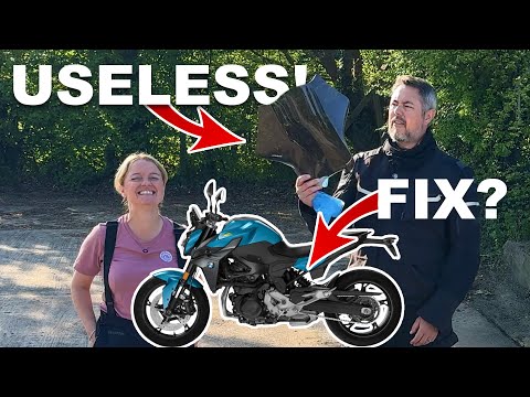 Wind BUFFETING Nightmare! Did the BMW F 900 R FIX My Headache?