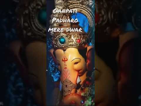 Ganpati Whatsapp Status 2021 ||Ganapti padharo mere dwar || Jaldi aao ganesha|| Latest ganpati video