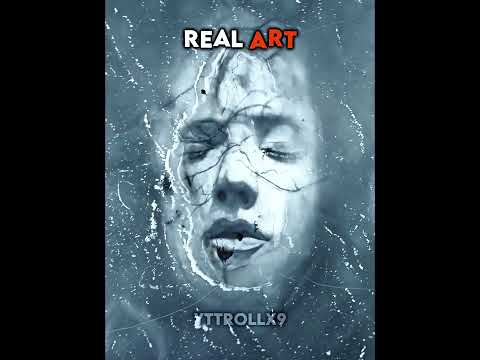 Modern Art Vs Real Art 💀 #shortsvideo #trollface #troll #edit