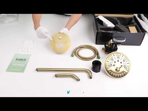 Rain Shower System Unboxing - Starbath Knob Shower System 15-Function Shower Kit