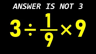 Try Solving This Tricky Math Expression!