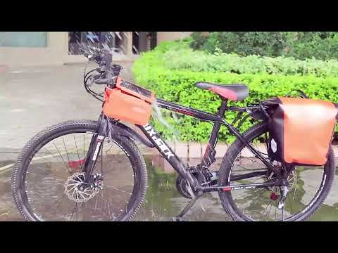 WinFung Waterproof Bicycle Bag in Waterproof Testing