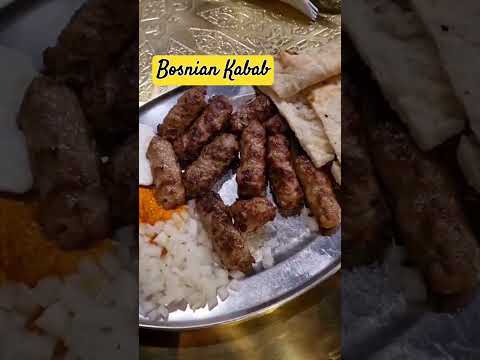 Bosnian Kabab |Bosnian House| #delicious #mouthwatering #bosnianfood #bosnianhousekabab