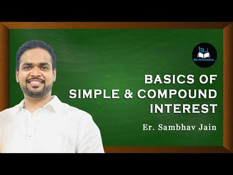 Basics of Simple Interest & Compound Interest | CA Foundation, 9th 10th 11th 12th Mathematics