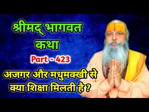 श्रीमद् भागवत कथा || Shrimad Bhagwat Katha || Bhagwat Katha || भागवत कथा Part 423