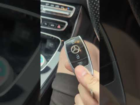 E class mercedes 2017 Emergency start  key battery dead #autolocksmith #mercedes #battery #keydead