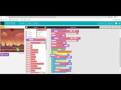 Create a virus shooting game in gamelab- Coding for beginners