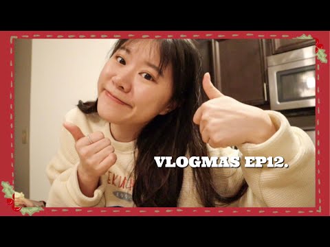 VLOGMAS ep.12 ☃️ 臭臭螺獅粉、柴魚冬粉鍋🍲、考完兩科了！