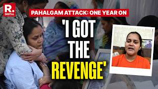 Pahalgam Victim's Wife Cries Heart Out On Republic TV After One Year Of Horror | Exclusive Interview
