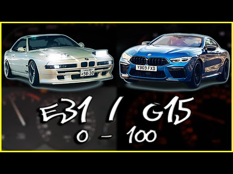 BMW 8 Series E31/G15 (0-100 KM/H) (0-60 MPH) ACCELERATION BATTLE