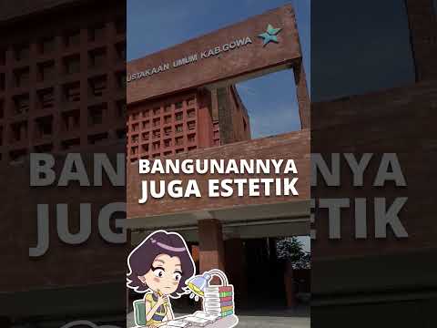 Dengan Anggaran Kecil, Pemerintah Kabupaten Gowa Berhasil Bangun Perpustakaan Keren!