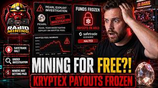 MOST PEARL Miners Are Mining for FREE?! Kryptex Payouts FROZEN During Exploit Investigation