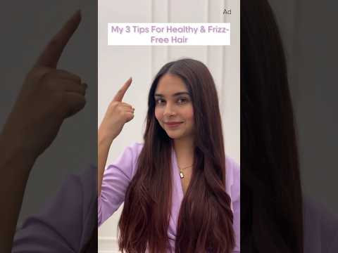 3 tips to get #frizzfreehair 💜✨ #2MinFrizzFix #lovebeautyandplanet #haircare #hair #haircaretips