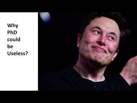 Why Elon Musk did not do a PhD in Materials Science Physics at Stanford?