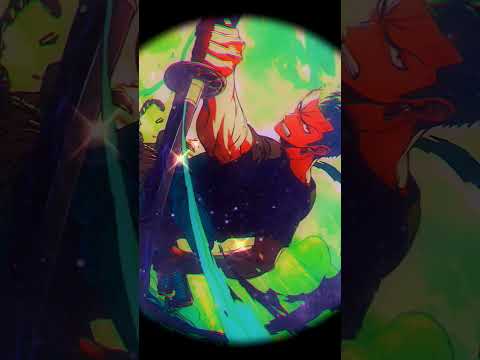 Roronoa Zoro Splits a Mountain with One Sword Slash #onepiece #roronoazoro