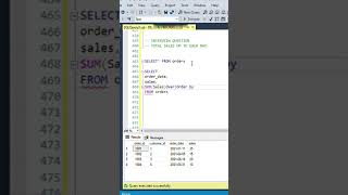 SQL Interview Question |Running Total Using W. Function 💰📆  #coding #sqlinterview @Analyst_Hive