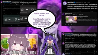 The Mythical Saga Continues: Mythical Slanders FallenShadow And Has Declared War On The Lolicons