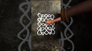 Easy dot kolam#rangoli#trendingshorts#muggulu#kolam#muggulu#rangolidesigns#simplerangoli#shorts#yt