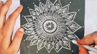 Shorts,Easy Mandala Art,Mandala DrawingShorts,Mandala Drawing For Beginners,Art Tutorial Stop Motion