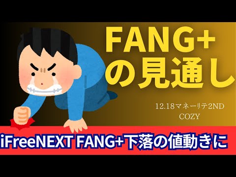 【新NISA】12.18FANG+の見通し｜iFreeNEXT FANG+！ブロードコム一転暴落！？