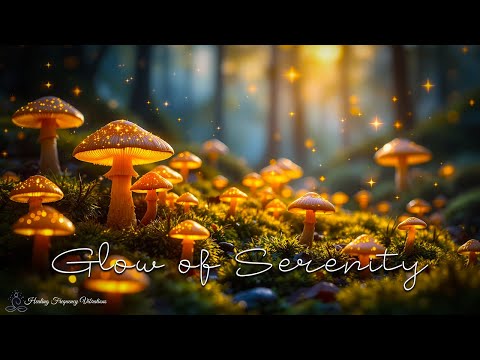 Glow Of Serenity - Enchanted Forest Meditation | 174Hz + 432Hz | Relieve Pain, Restore Inner Harm...