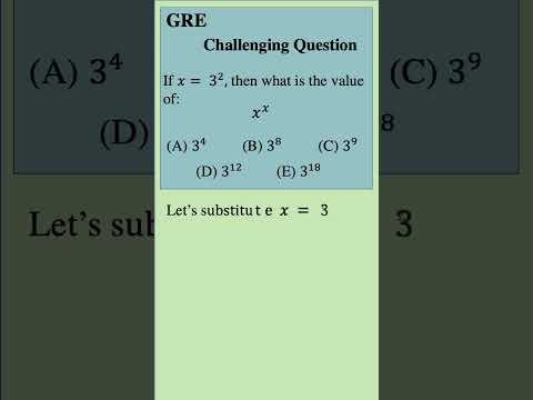 GRE Practice Question 10