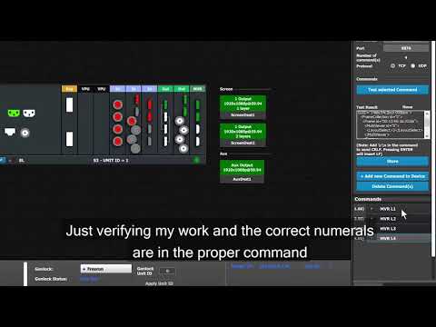 How to use Device Control & Cues to change the active MVR Layout