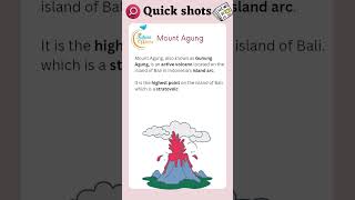 Read about Mount Agung! #upscmains #ipsprepration #ias #ipsaspirants #upsc #upscplanning