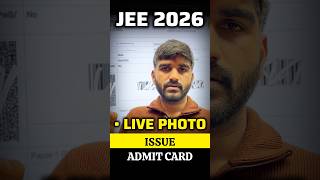 Admit Card Issue Live Photo NTA Urgent Update JEE Main✅ | How to Download JEE Main Admit Card 2026