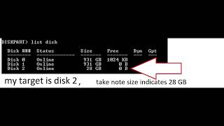 diskpart for unallocated partition