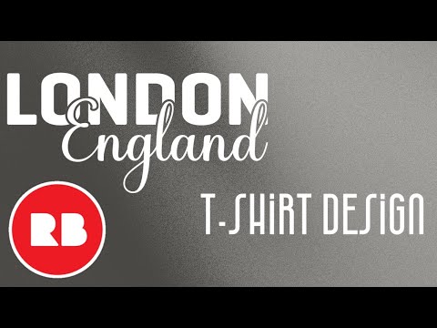 London England T-Shirt Design For Men & Women