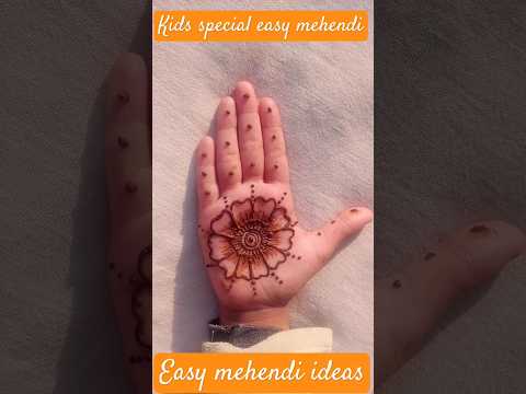 Easy Mehendi ideas✨#youtubeshorts#shortsfeed#ytshortsindia#mehendidesign#easymehndidesign#mehendiart