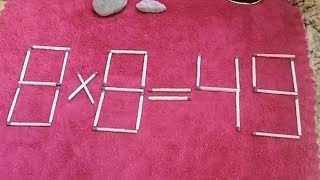 MATHSTICK LOVERS IS NOW LIVE TO BOOST YOUR MIND 🧠👀🧠 #MATHLOVERS #CHALLENGE #STICK