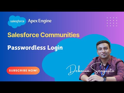 Password less Login in Salesforce Communities