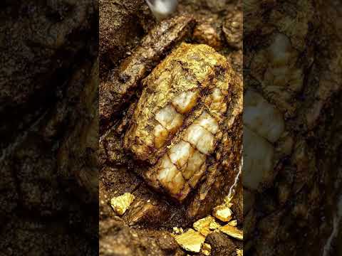 Gold Quartz 🪙😮💰 #GoldRush #quartz